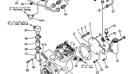Крышка 6162-83-6160 Komatsu