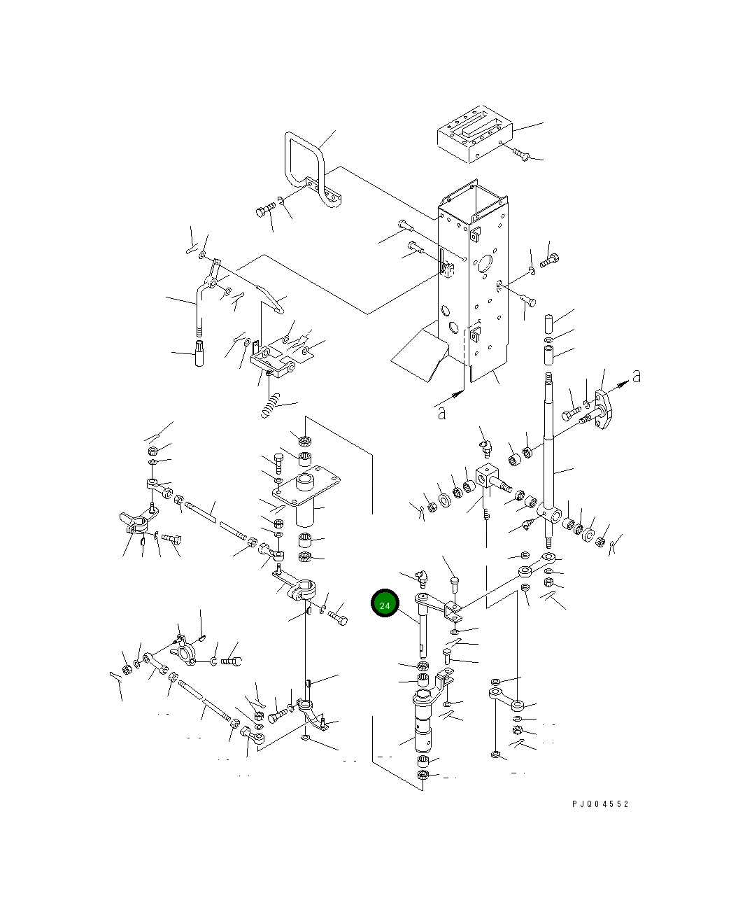 Рычаг 175-43-41211 Komatsu