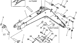 Палец 20T-70-41131 Komatsu