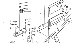 Крышка 22X-54-12540 Komatsu