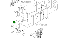 Крышка 21T-54-65770  Komatsu