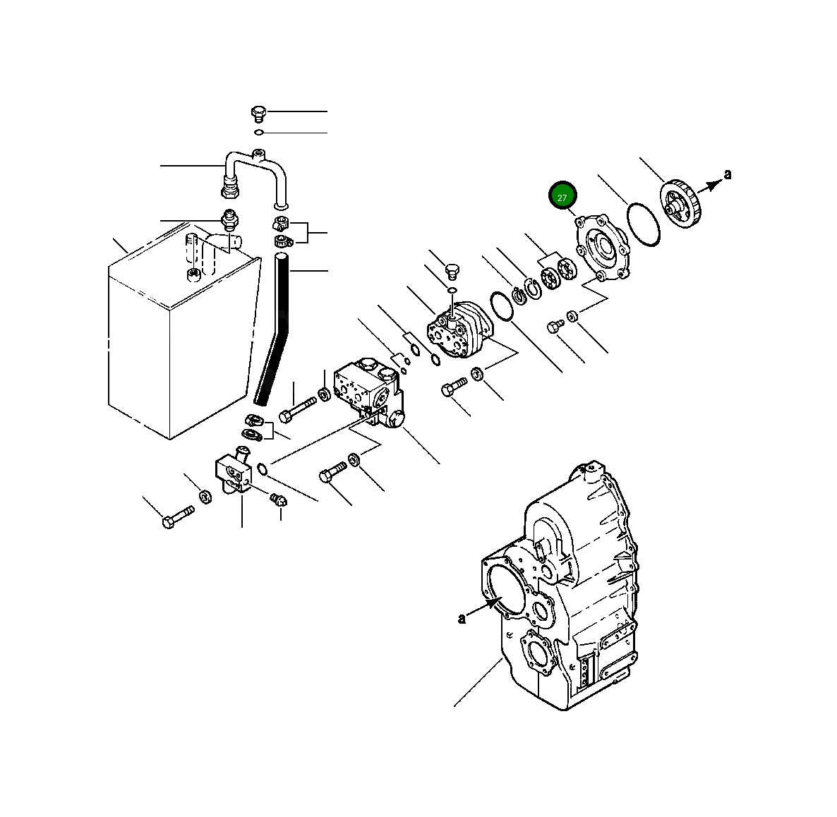 Крышка 417-15-14150  Komatsu