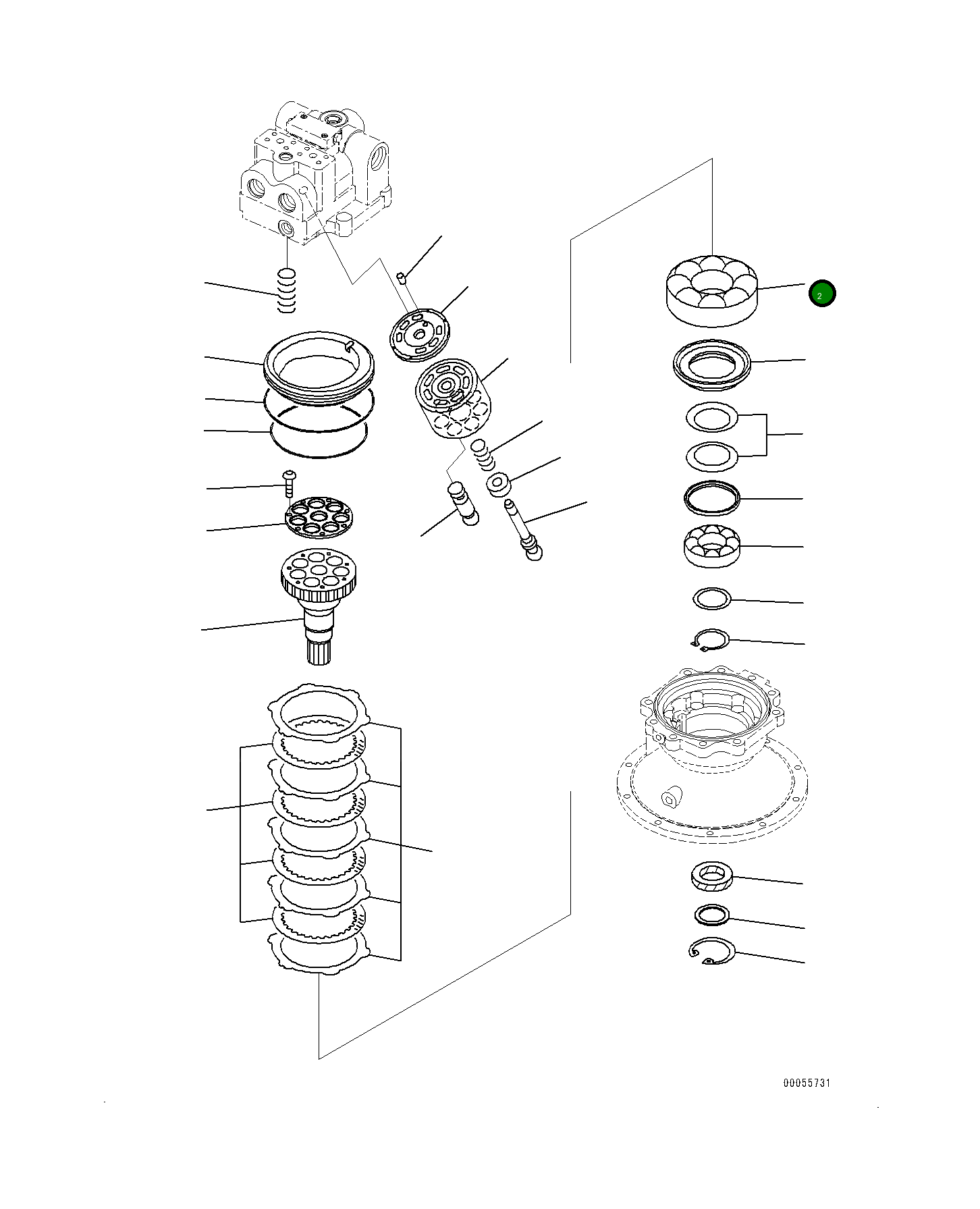 Подшипник 706-77-43890 Komatsu