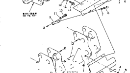 Крышка 195-54-45560 Komatsu