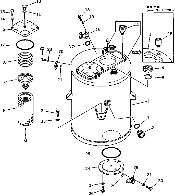 Крышка 425-60-15211  Komatsu