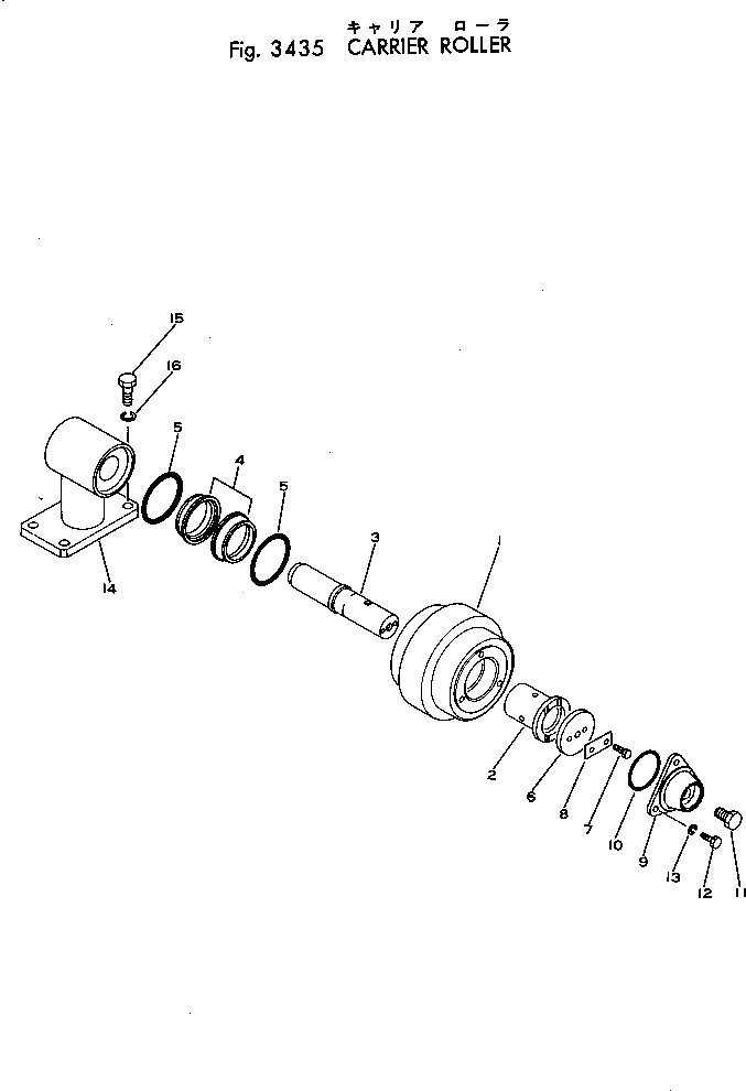 Крышка 111-30-11460 Komatsu