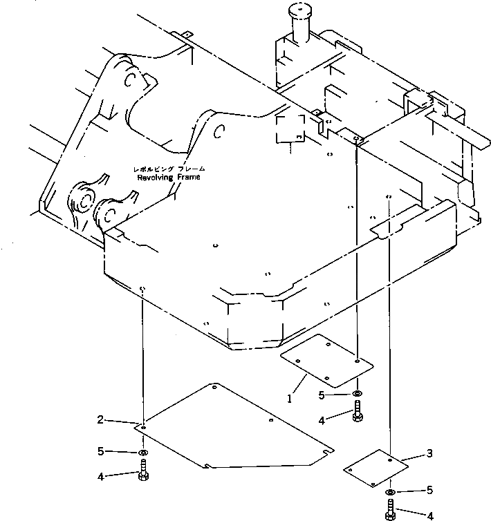 Крышка 21W-54-11420 Komatsu