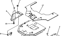 Крышка 423-944-1331  Komatsu