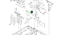 Крышка 8295-54-1361 Komatsu