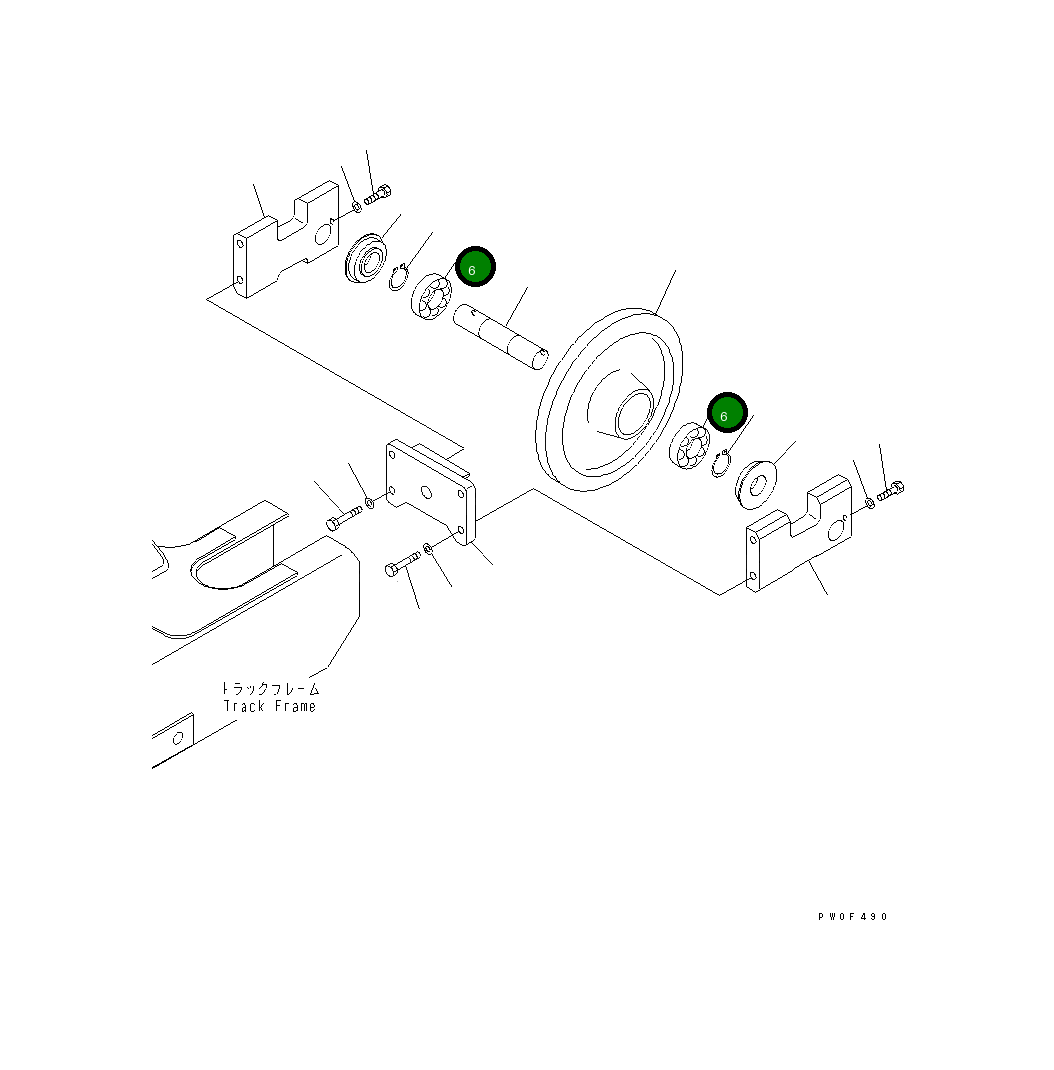 Подшипник IM50270006206 Komatsu