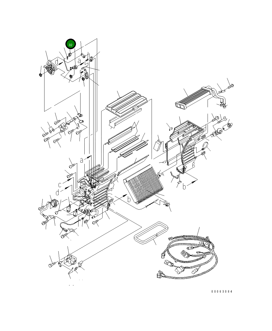 Рычаг AN51571-43900 Komatsu