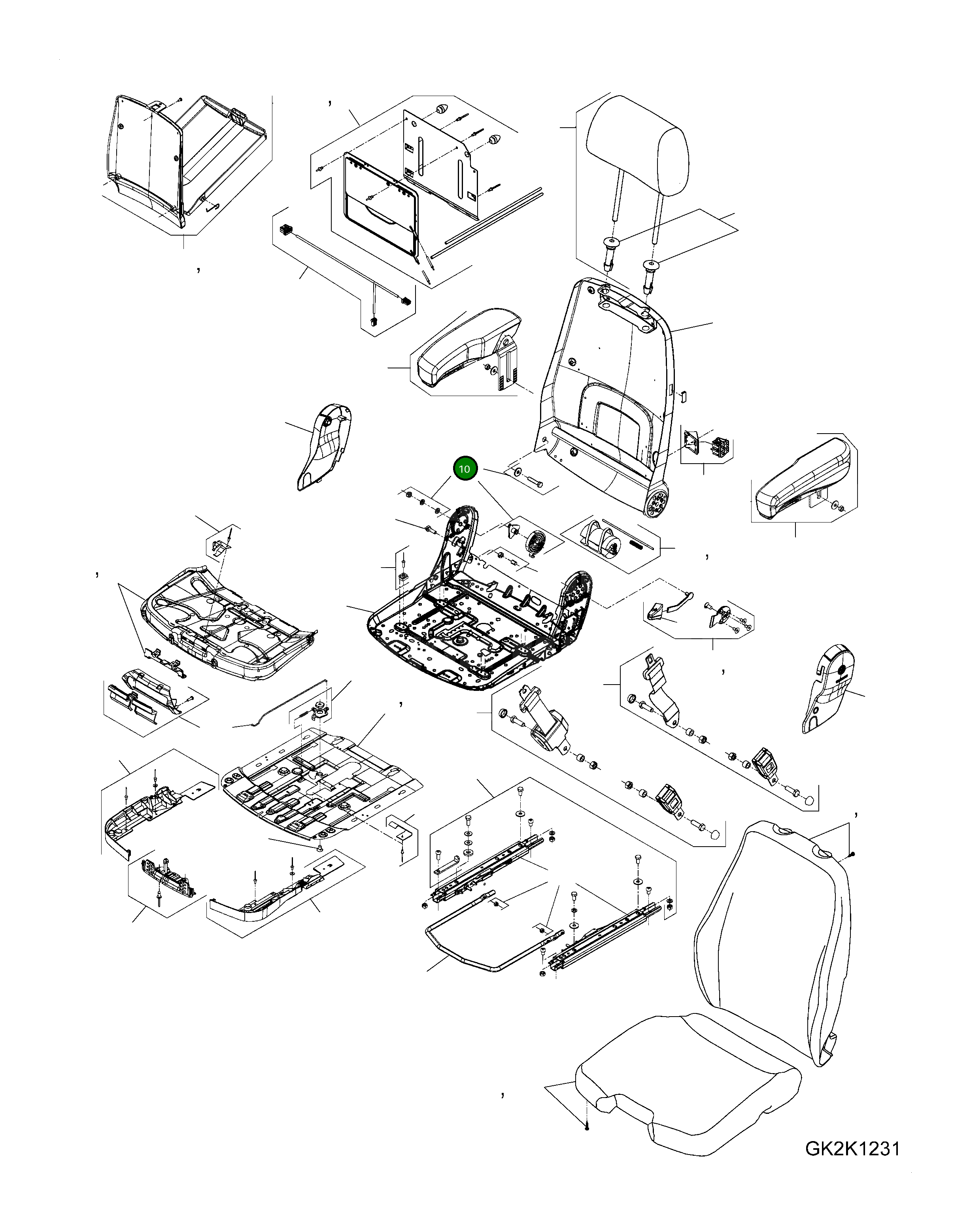 Подшипник 423-57-H0S42 Komatsu