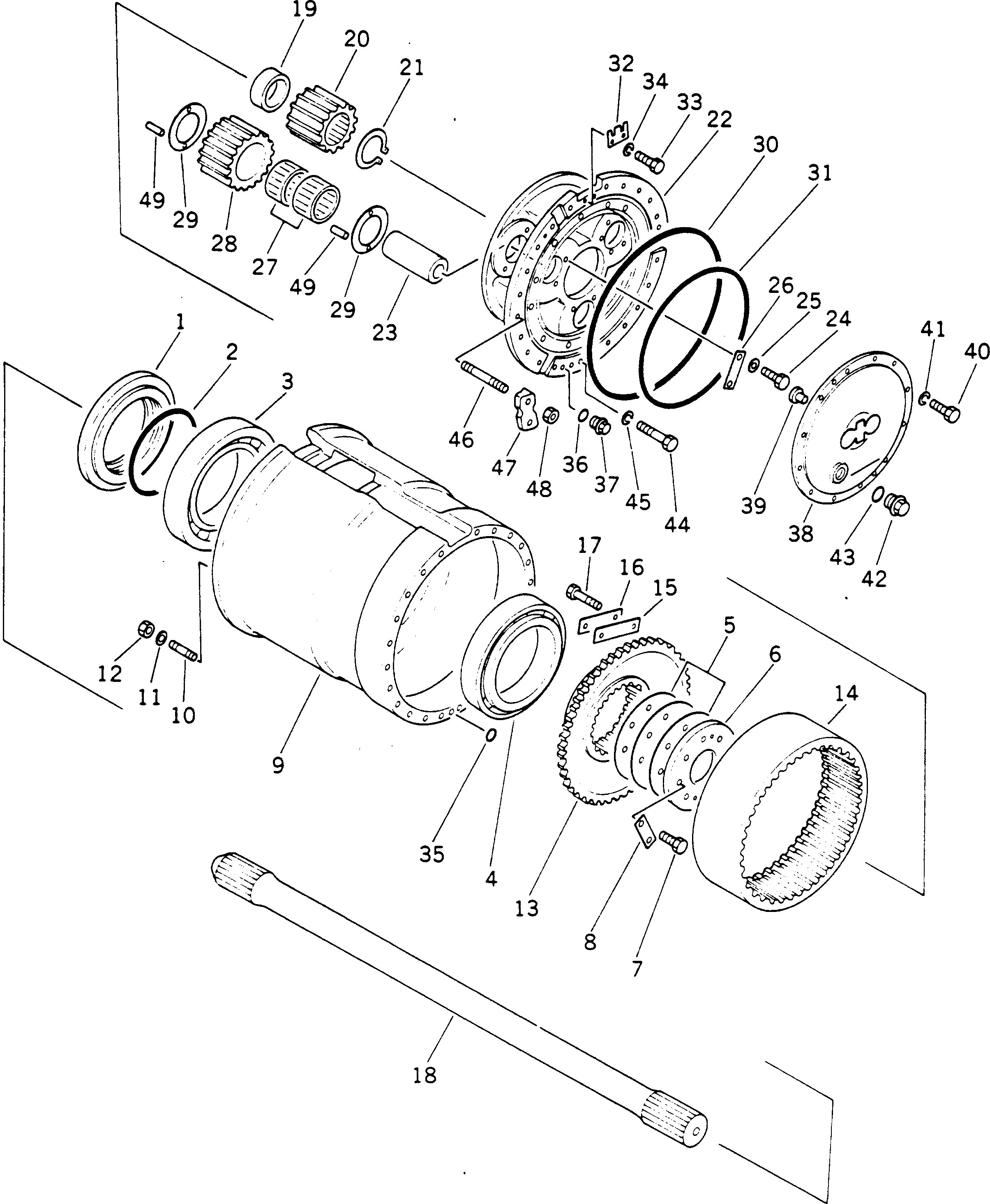 Крышка 566-22-42640  Komatsu