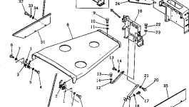 Кронштейн 198-54-11284 Komatsu