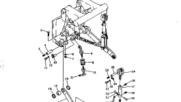 Палец 120-Y54-4220 Komatsu