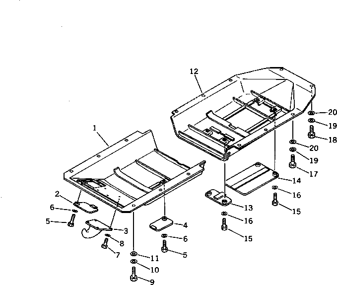 Крышка 130-54-73230 Komatsu