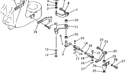 Шариковый подшипник 06002-00608 Komatsu