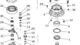 Вал 201-26-71140 Komatsu