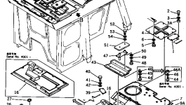 Крышка 195-979-3695 Komatsu