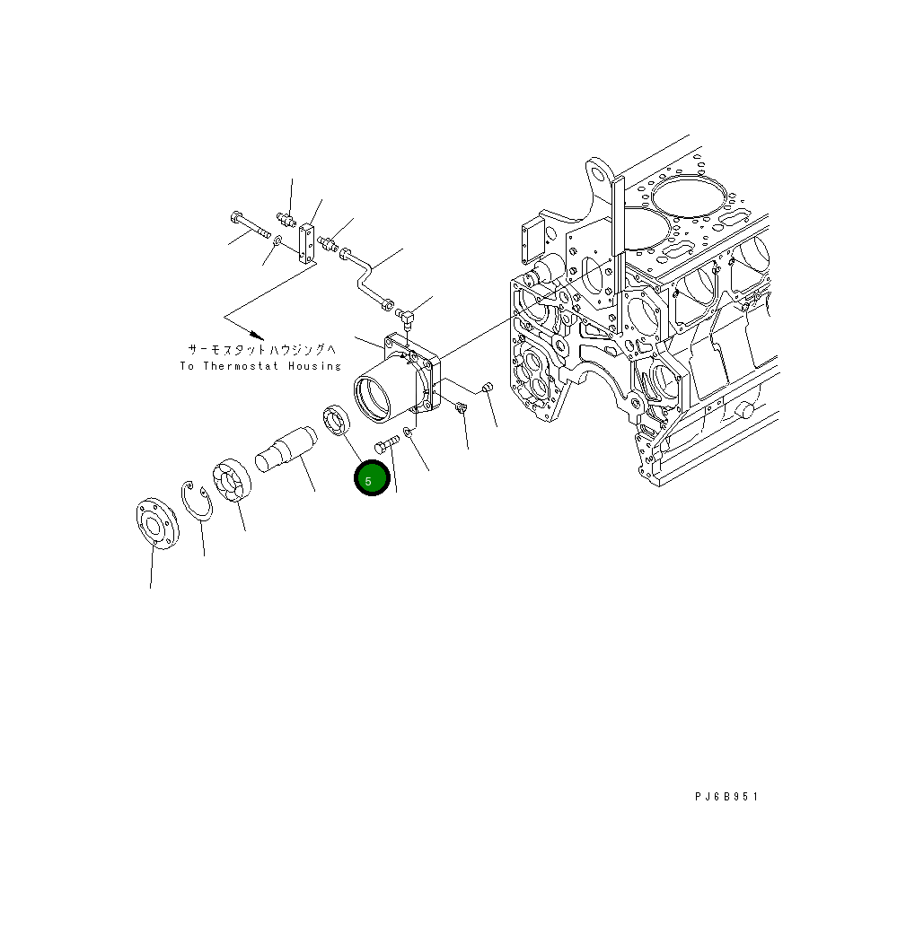 Подшипник 06337-06210 Komatsu