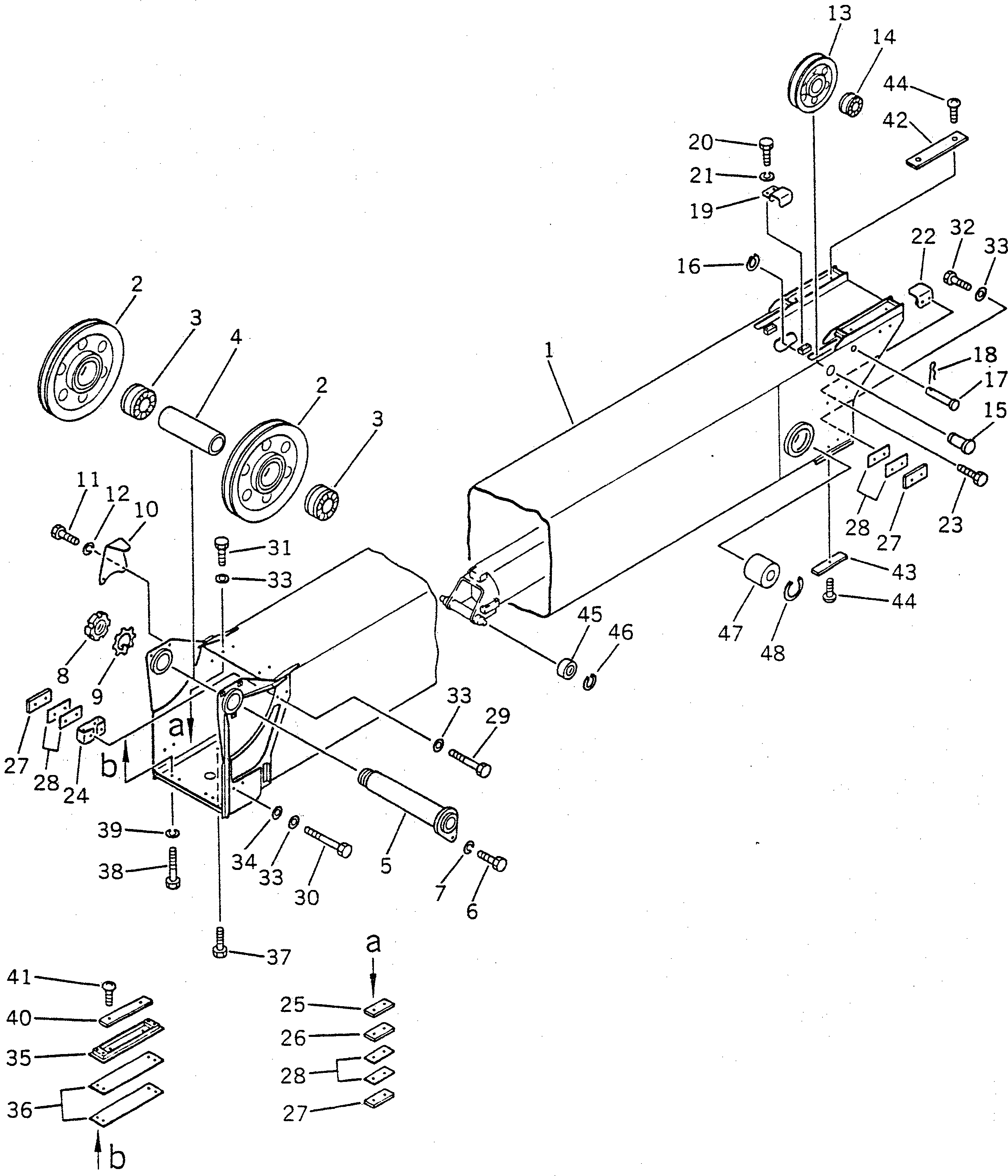 Подшипник 22W-70-12410 Komatsu