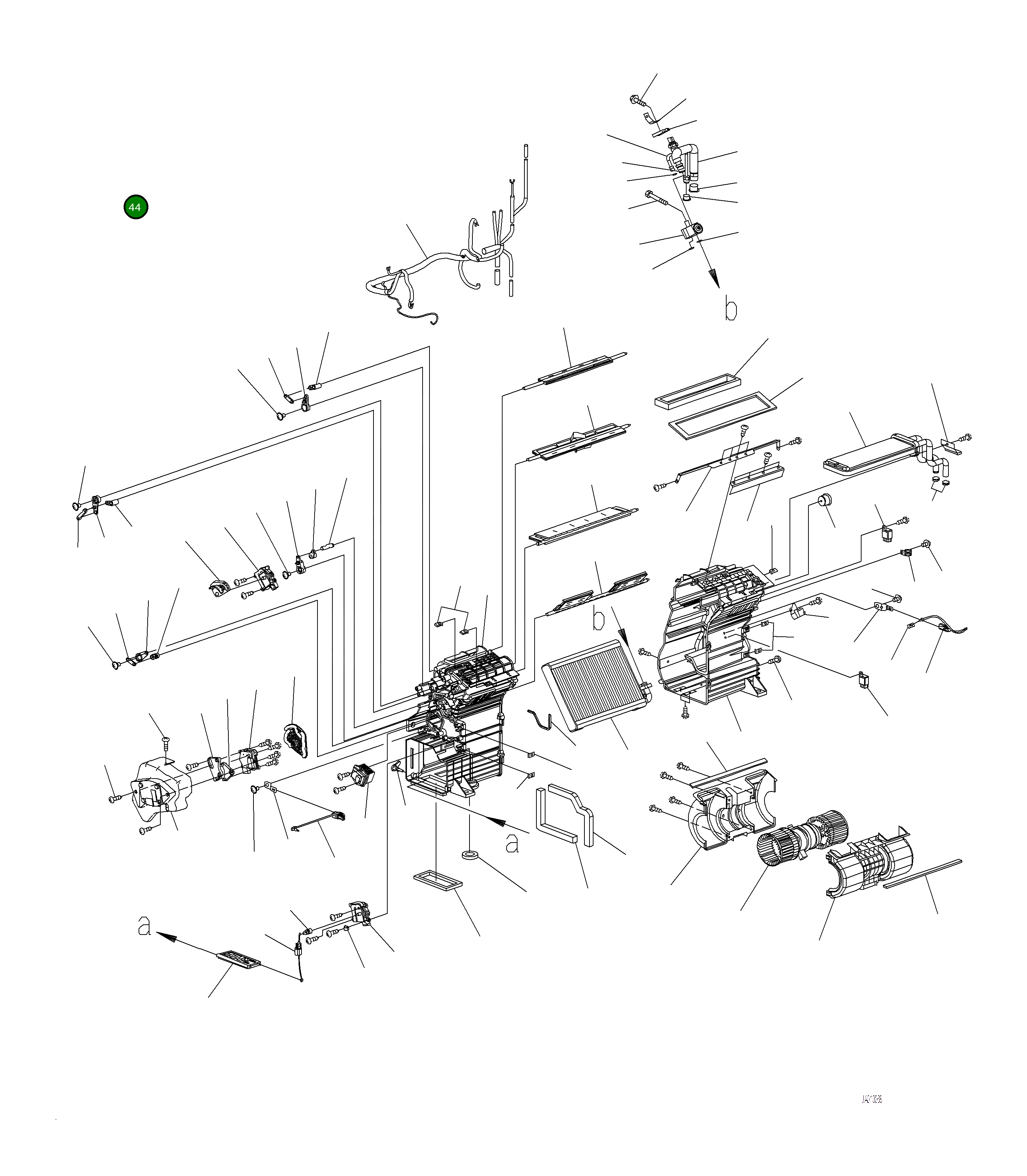 Рычаг AN51571-46330 Komatsu