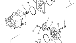 Крышка 705-68-01110  Komatsu