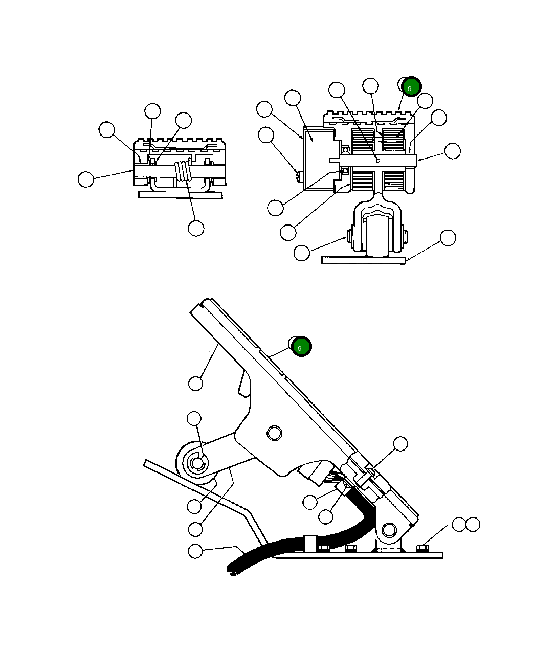 Крышка (3) VE4214 Komatsu