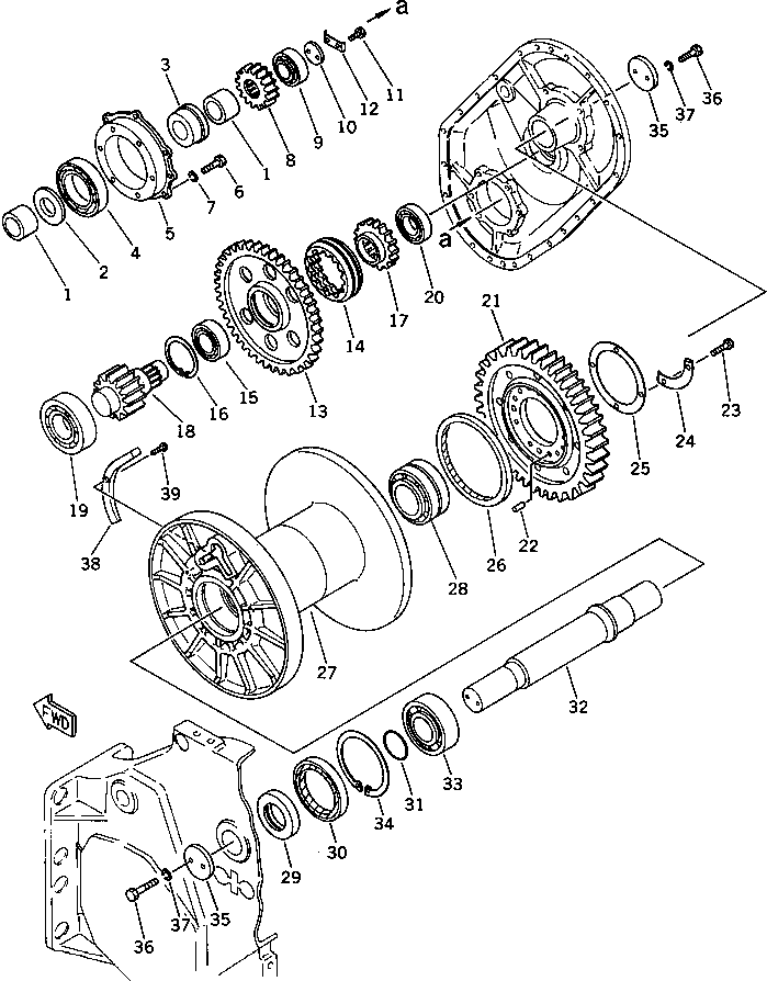 Подшипник 06002-32308 Komatsu