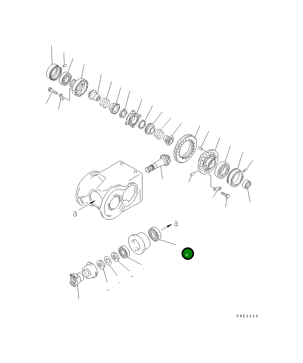 Подшипник 234-991-2310 Komatsu