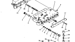 Крышка 569-15-35840  Komatsu