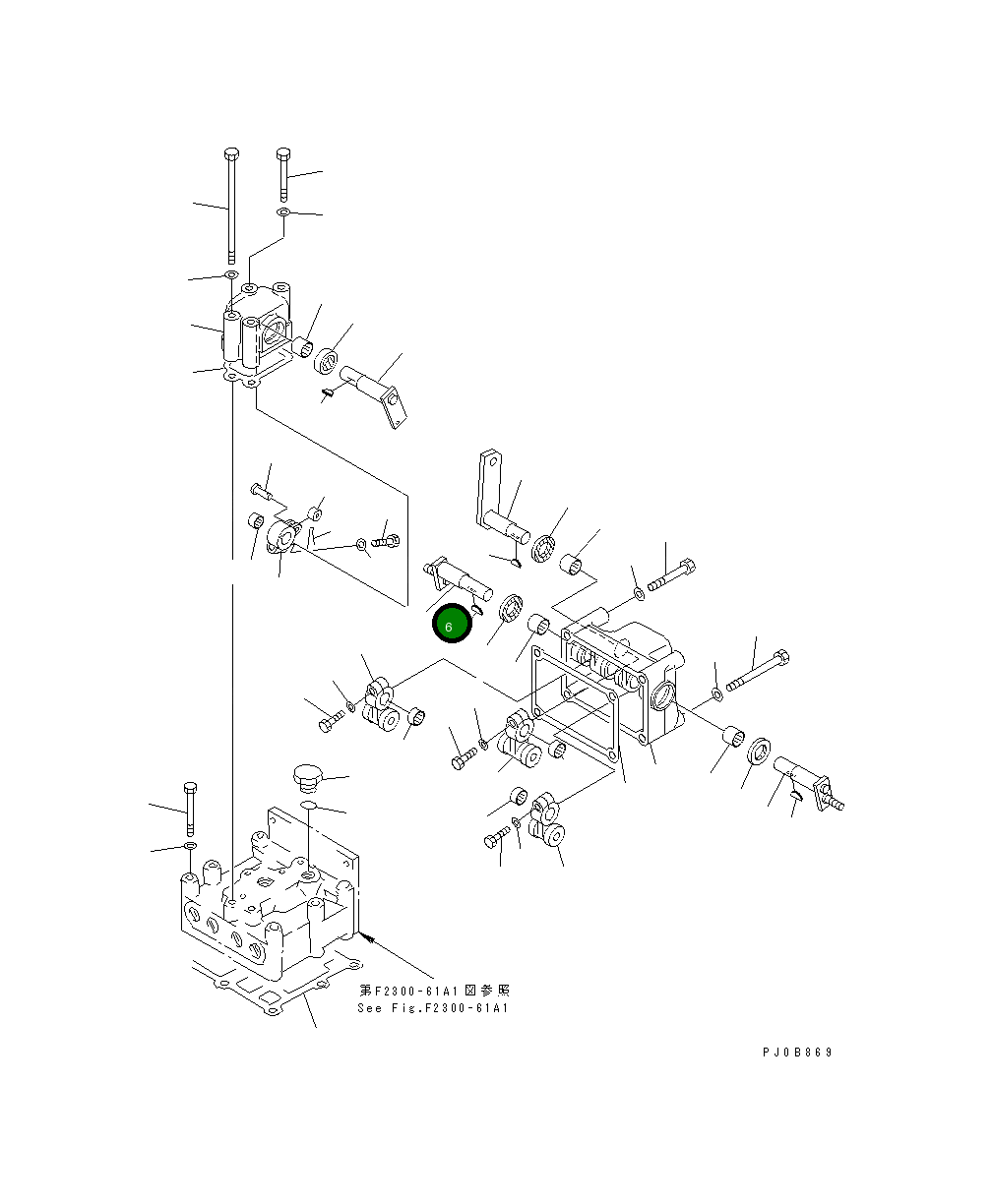 Рычаг 17A-40-11740 Komatsu