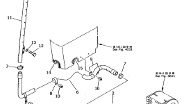 Воздуховод 20Y-977-1190 Komatsu
