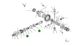 Подшипник 005.09.2938 Komatsu