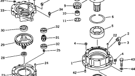 Корпус 21K-26-33121 Komatsu