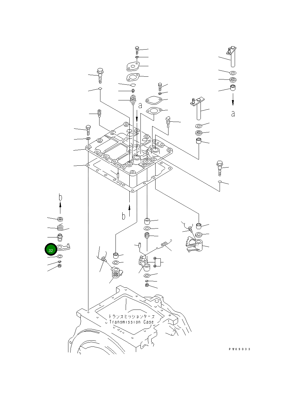 Рычаг 14X-15-15791 Komatsu