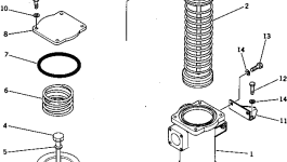 Крышка 198-49-11151 Komatsu