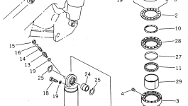 Крышка 569-50-42220  Komatsu