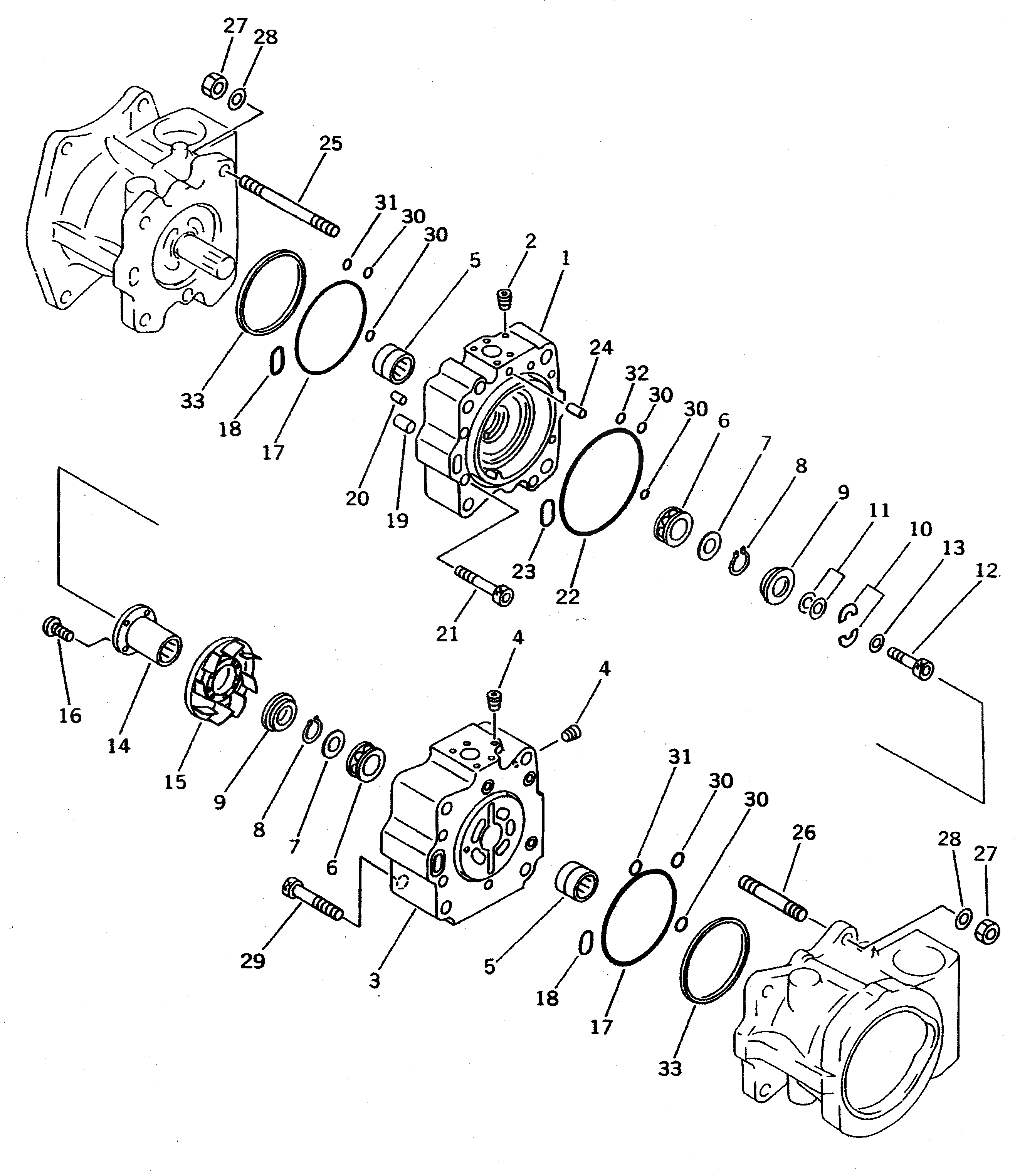Подшипник 708-2E-12660 Komatsu