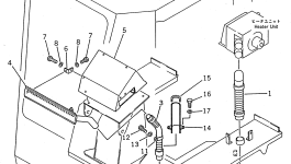 Крышка 416-942-1220 Komatsu