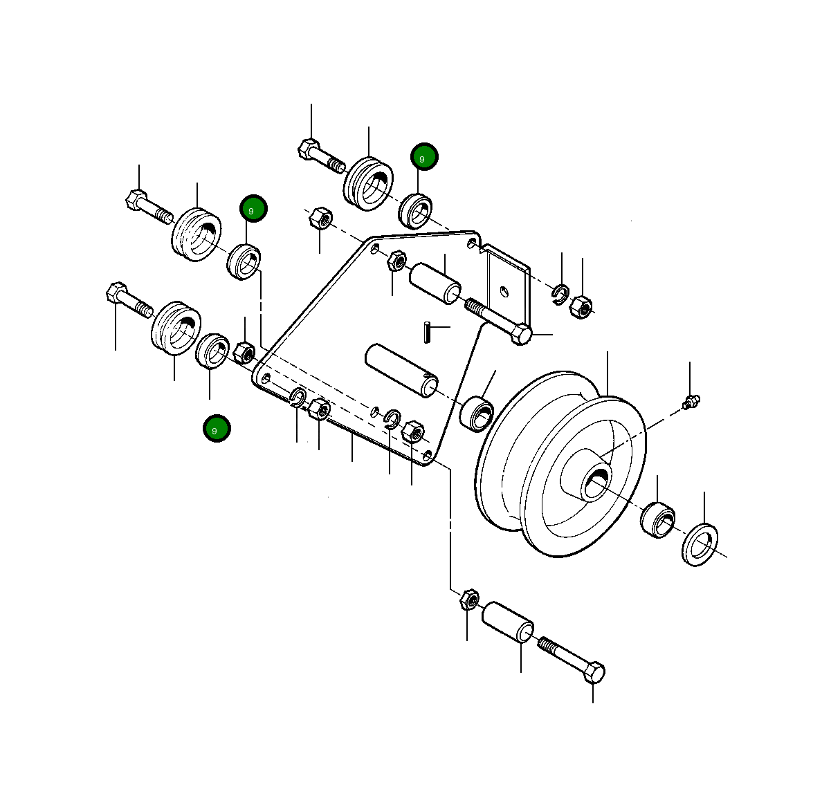 Подшипник 80 876 Komatsu