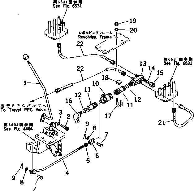 Рычаг 21N-43-11420 Komatsu