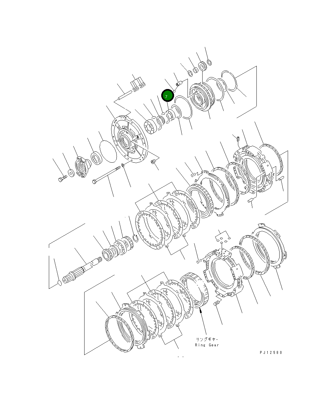 Подшипник 06000-06014 Komatsu