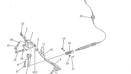Рычаг 421-43-11230 Komatsu