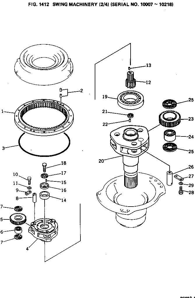 Подшипник 06043-00234 Komatsu