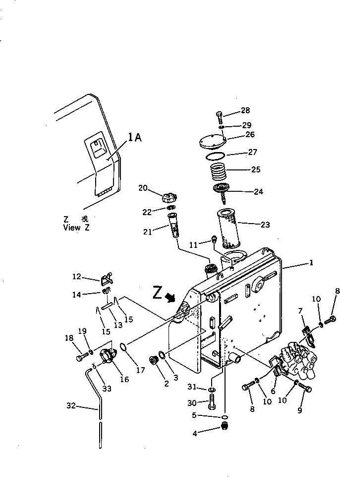Крышка 120-60-31141 Komatsu