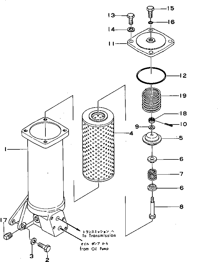 Крышка 145-40-12430 Komatsu