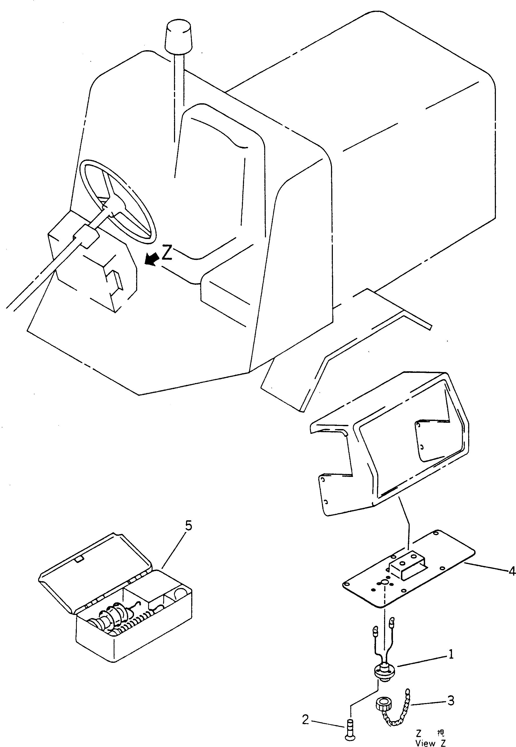 Крышка 236-806-4210  Komatsu