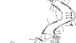 Трубка 20N-62-32250 Komatsu