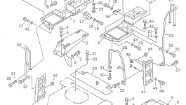 Крышка 41L-S92-1330  Komatsu